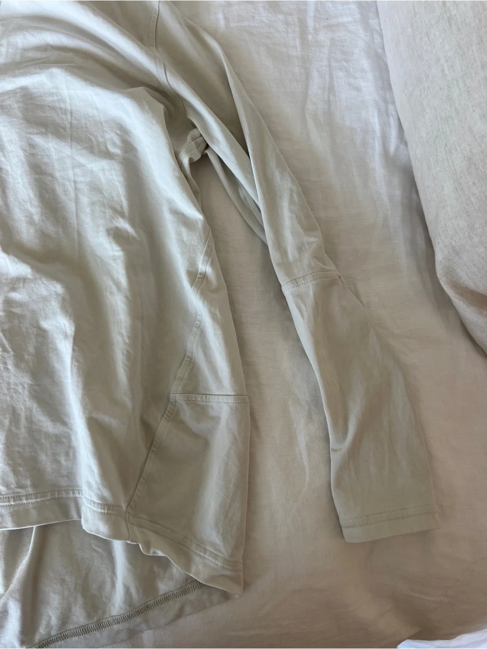 Lululemon Back in Action V-Neck Long-Sleeve Shirt